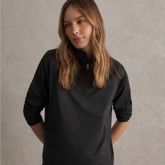 Varley Tops - Varley Lamia half-zip sweat